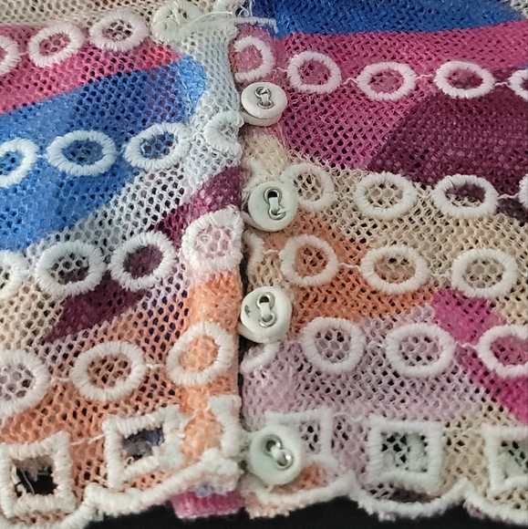 Free People Eyelet Crop Top - Picture 7 of 10